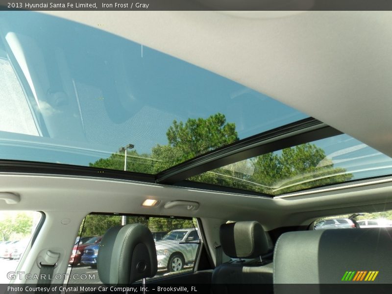 Iron Frost / Gray 2013 Hyundai Santa Fe Limited