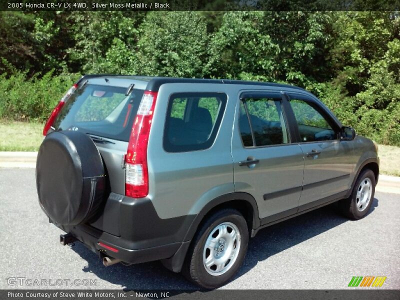 Silver Moss Metallic / Black 2005 Honda CR-V LX 4WD