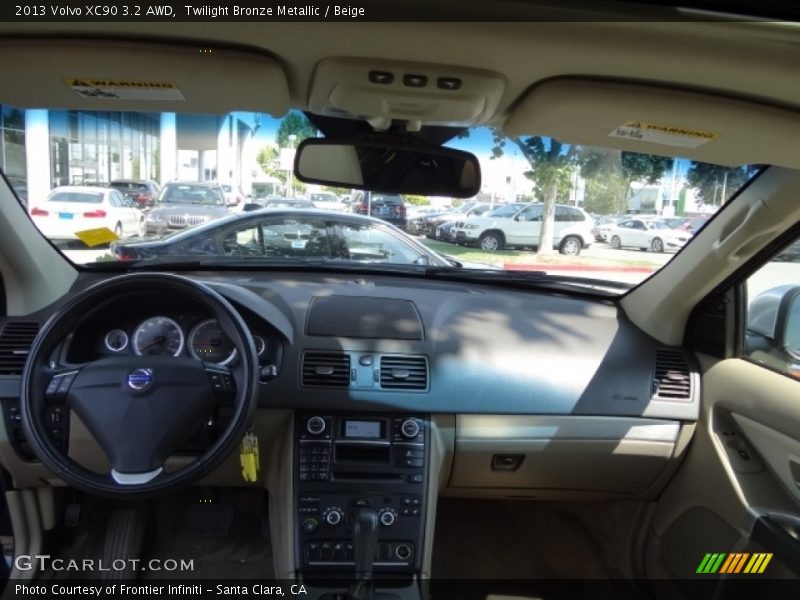 Twilight Bronze Metallic / Beige 2013 Volvo XC90 3.2 AWD