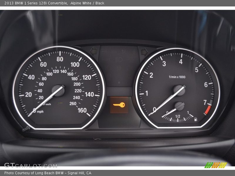 Alpine White / Black 2013 BMW 1 Series 128i Convertible