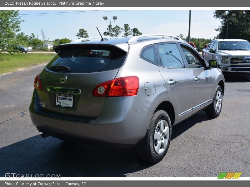 Platinum Graphite / Gray 2015 Nissan Rogue Select S