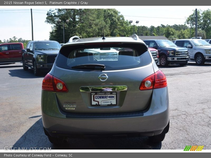 Platinum Graphite / Gray 2015 Nissan Rogue Select S