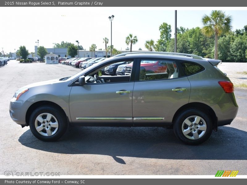 Platinum Graphite / Gray 2015 Nissan Rogue Select S