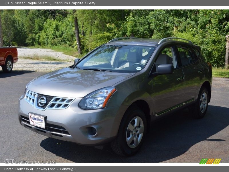 Platinum Graphite / Gray 2015 Nissan Rogue Select S