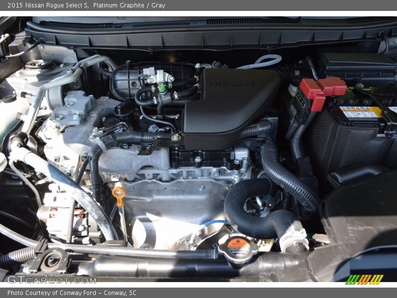 Platinum Graphite / Gray 2015 Nissan Rogue Select S