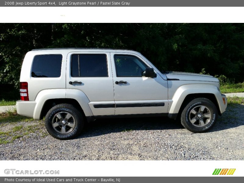 Light Graystone Pearl / Pastel Slate Gray 2008 Jeep Liberty Sport 4x4