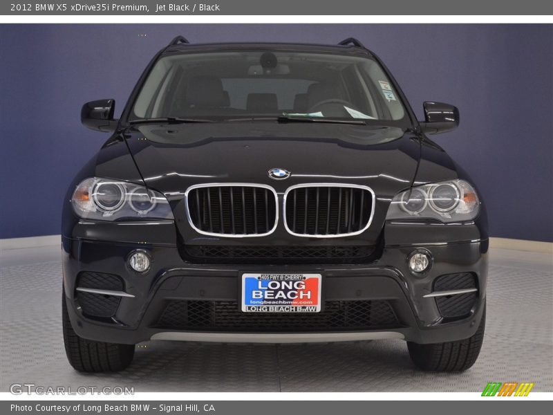 Jet Black / Black 2012 BMW X5 xDrive35i Premium