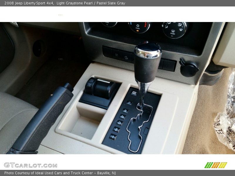 Light Graystone Pearl / Pastel Slate Gray 2008 Jeep Liberty Sport 4x4