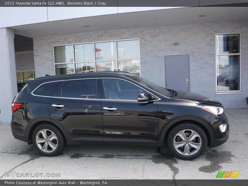 Becketts Black / Gray 2013 Hyundai Santa Fe GLS AWD