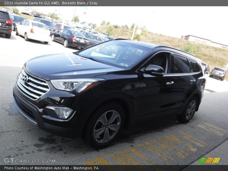 Becketts Black / Gray 2013 Hyundai Santa Fe GLS AWD