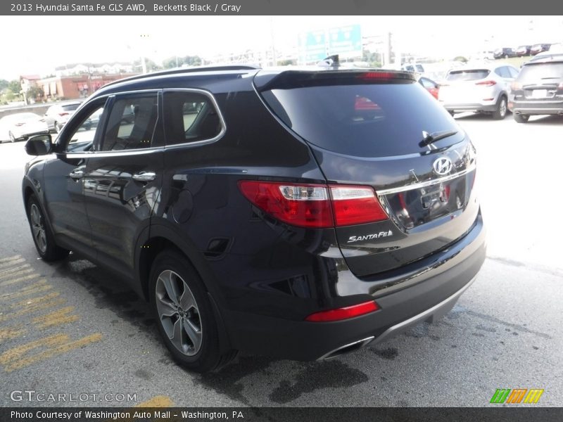 Becketts Black / Gray 2013 Hyundai Santa Fe GLS AWD