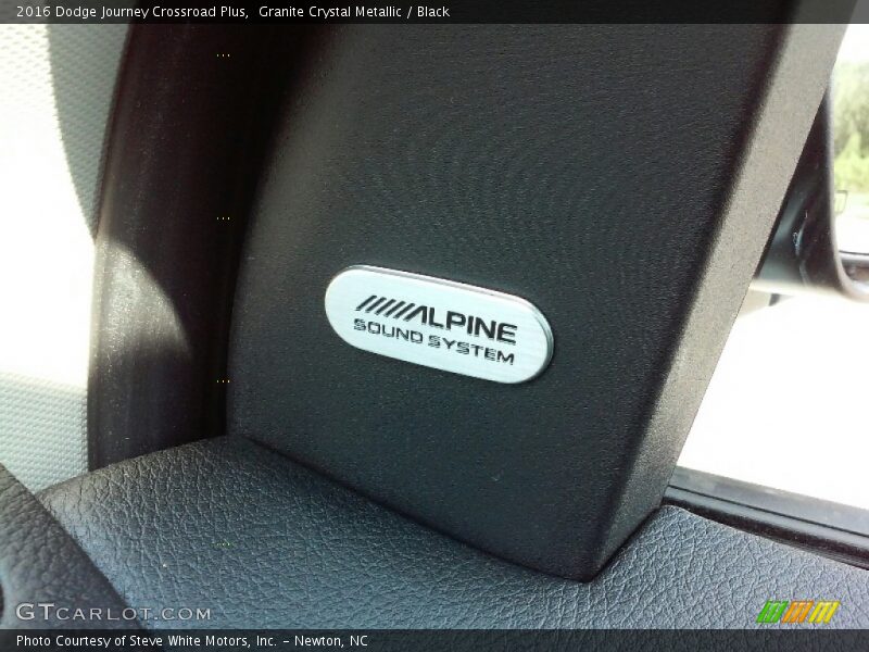 Granite Crystal Metallic / Black 2016 Dodge Journey Crossroad Plus