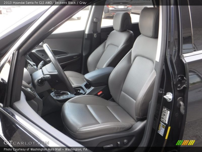 Becketts Black / Gray 2013 Hyundai Santa Fe GLS AWD
