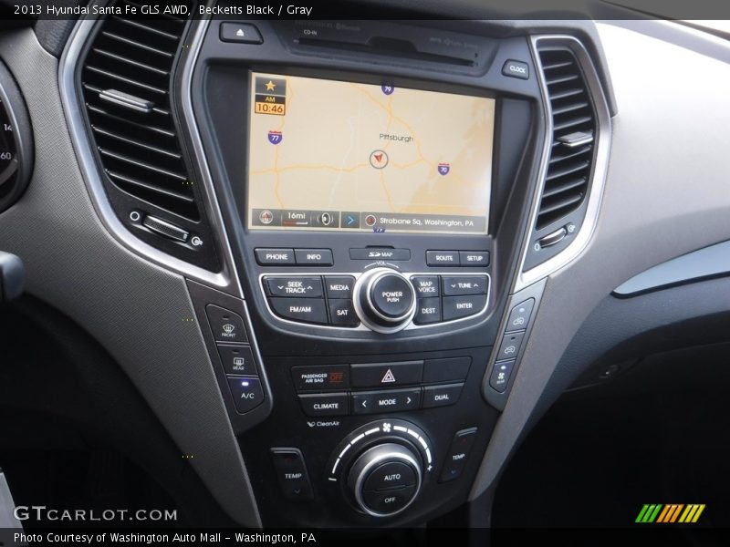 Becketts Black / Gray 2013 Hyundai Santa Fe GLS AWD
