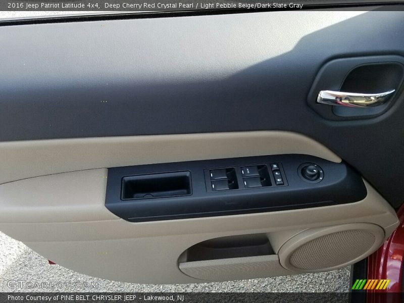 Deep Cherry Red Crystal Pearl / Light Pebble Beige/Dark Slate Gray 2016 Jeep Patriot Latitude 4x4