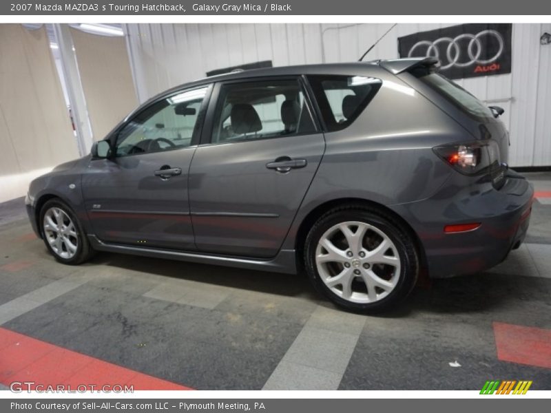 Galaxy Gray Mica / Black 2007 Mazda MAZDA3 s Touring Hatchback