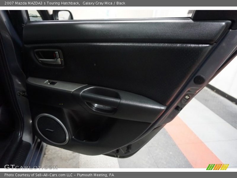 Galaxy Gray Mica / Black 2007 Mazda MAZDA3 s Touring Hatchback