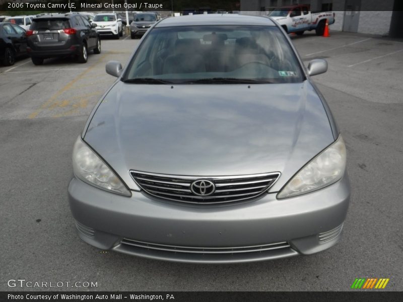 Mineral Green Opal / Taupe 2006 Toyota Camry LE