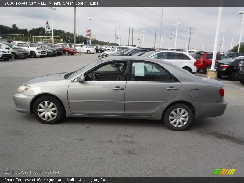 Mineral Green Opal / Taupe 2006 Toyota Camry LE