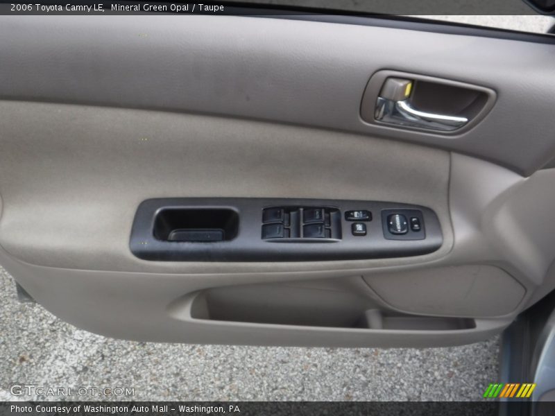 Mineral Green Opal / Taupe 2006 Toyota Camry LE