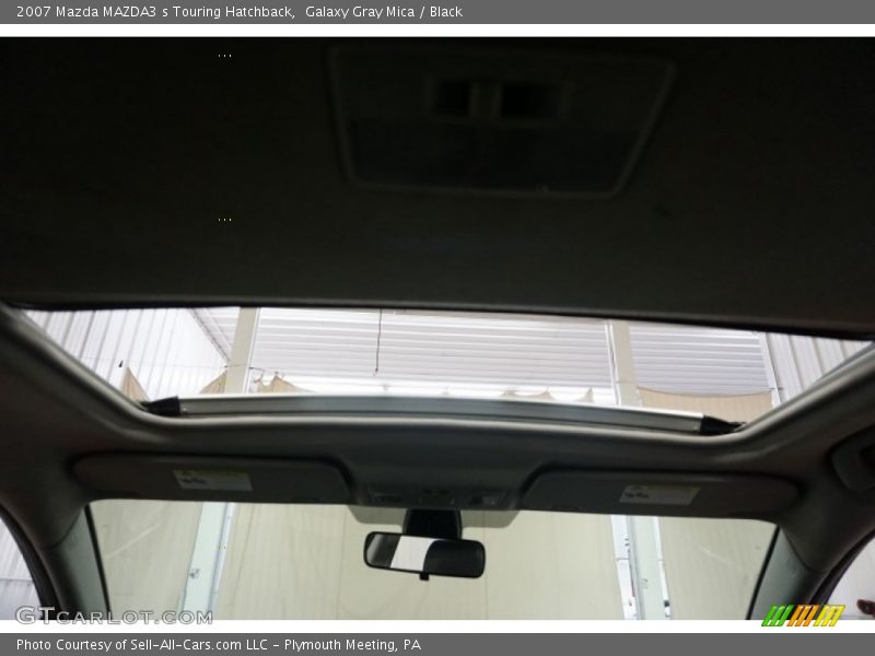 Galaxy Gray Mica / Black 2007 Mazda MAZDA3 s Touring Hatchback