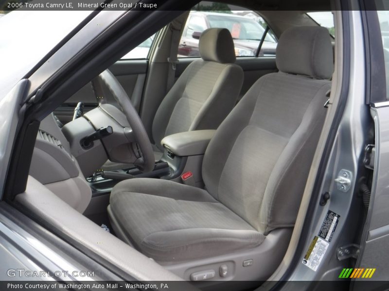 Mineral Green Opal / Taupe 2006 Toyota Camry LE