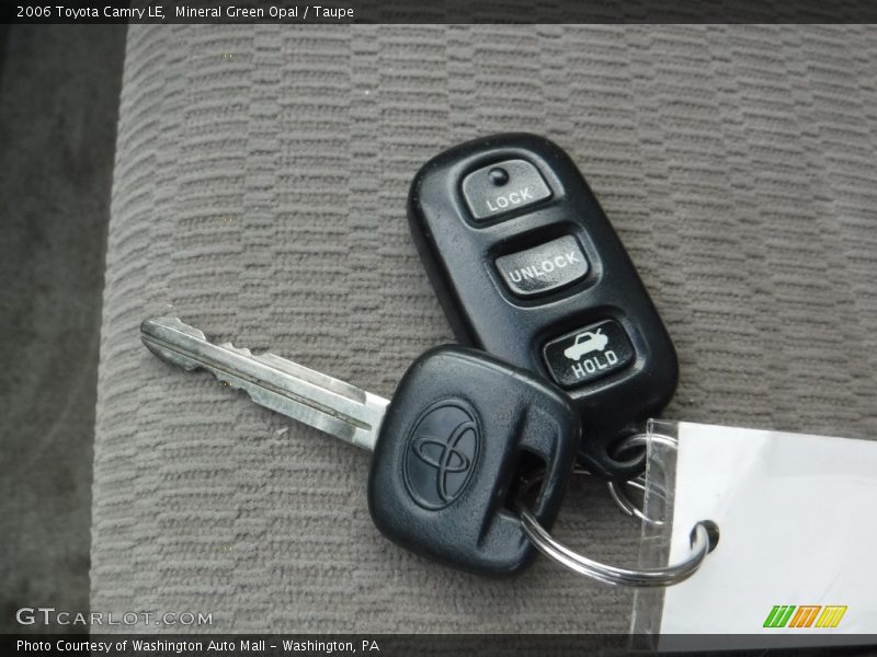 Mineral Green Opal / Taupe 2006 Toyota Camry LE