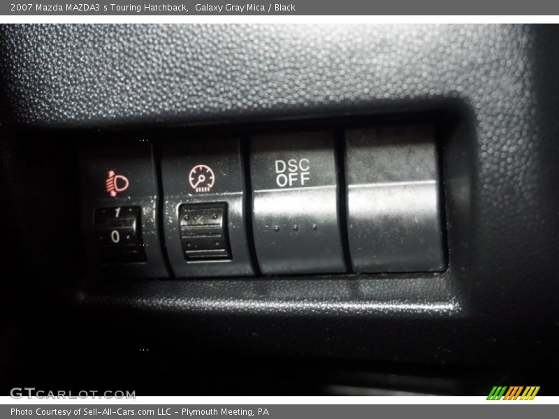 Galaxy Gray Mica / Black 2007 Mazda MAZDA3 s Touring Hatchback