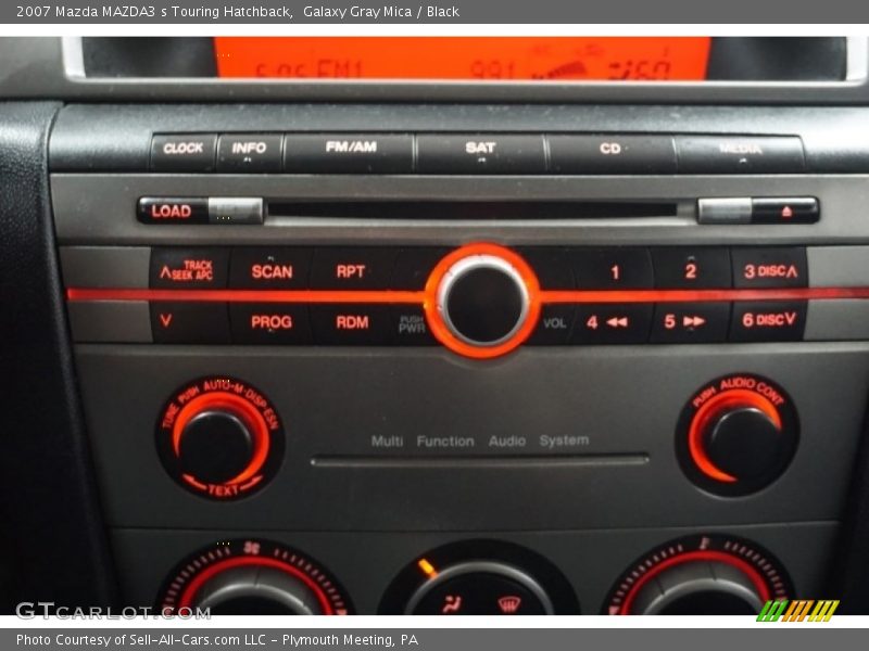 Galaxy Gray Mica / Black 2007 Mazda MAZDA3 s Touring Hatchback