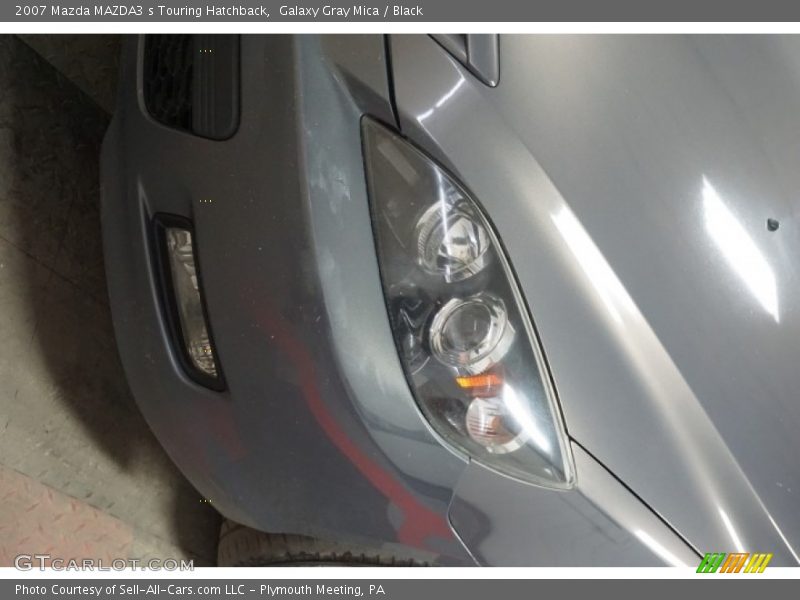 Galaxy Gray Mica / Black 2007 Mazda MAZDA3 s Touring Hatchback