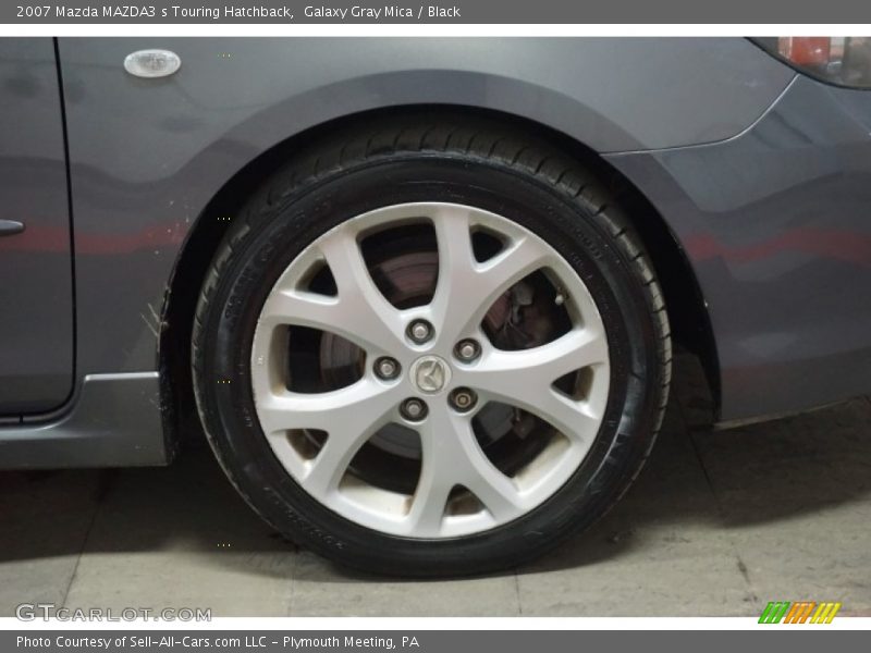 Galaxy Gray Mica / Black 2007 Mazda MAZDA3 s Touring Hatchback