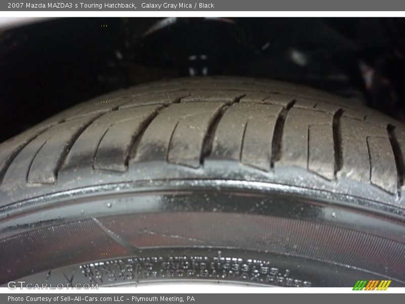 Galaxy Gray Mica / Black 2007 Mazda MAZDA3 s Touring Hatchback