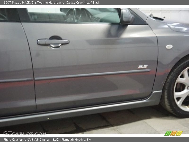 Galaxy Gray Mica / Black 2007 Mazda MAZDA3 s Touring Hatchback