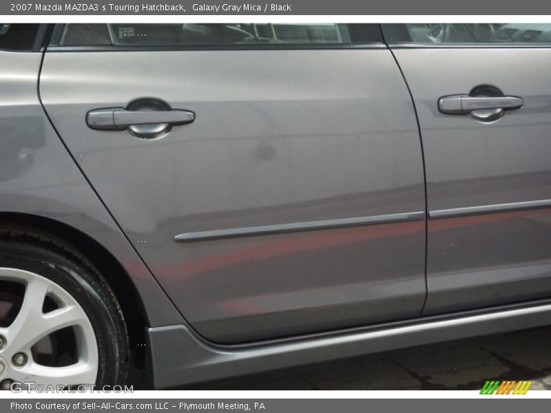 Galaxy Gray Mica / Black 2007 Mazda MAZDA3 s Touring Hatchback