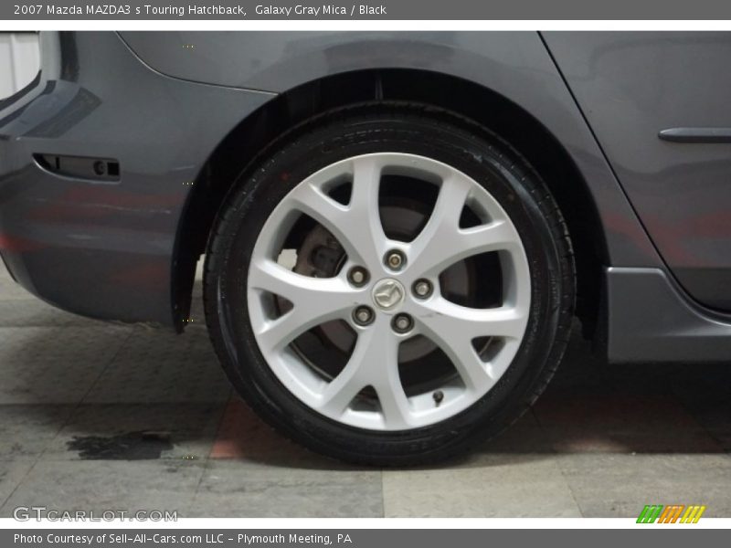 Galaxy Gray Mica / Black 2007 Mazda MAZDA3 s Touring Hatchback