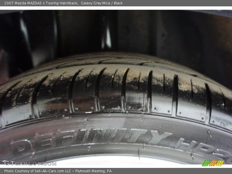 Galaxy Gray Mica / Black 2007 Mazda MAZDA3 s Touring Hatchback