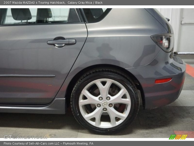 Galaxy Gray Mica / Black 2007 Mazda MAZDA3 s Touring Hatchback