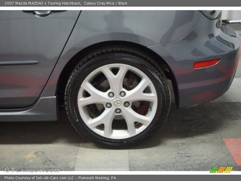 Galaxy Gray Mica / Black 2007 Mazda MAZDA3 s Touring Hatchback