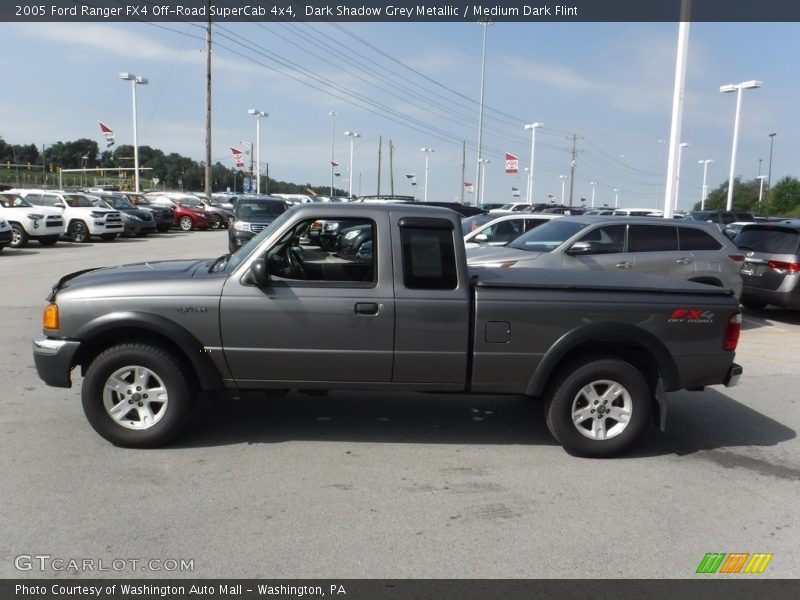 Dark Shadow Grey Metallic / Medium Dark Flint 2005 Ford Ranger FX4 Off-Road SuperCab 4x4