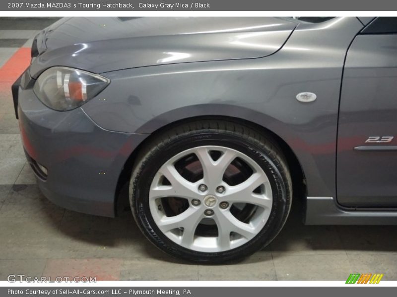 Galaxy Gray Mica / Black 2007 Mazda MAZDA3 s Touring Hatchback