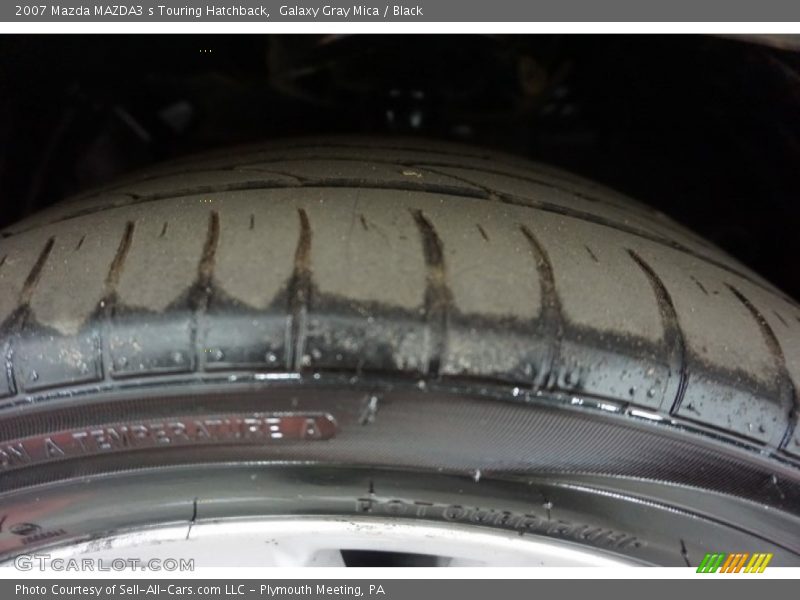 Galaxy Gray Mica / Black 2007 Mazda MAZDA3 s Touring Hatchback