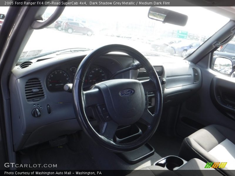 Dark Shadow Grey Metallic / Medium Dark Flint 2005 Ford Ranger FX4 Off-Road SuperCab 4x4