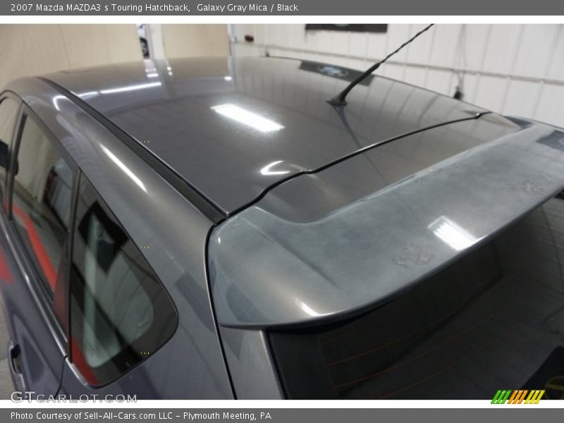 Galaxy Gray Mica / Black 2007 Mazda MAZDA3 s Touring Hatchback
