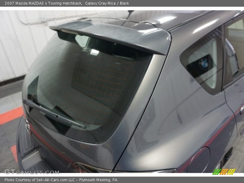 Galaxy Gray Mica / Black 2007 Mazda MAZDA3 s Touring Hatchback