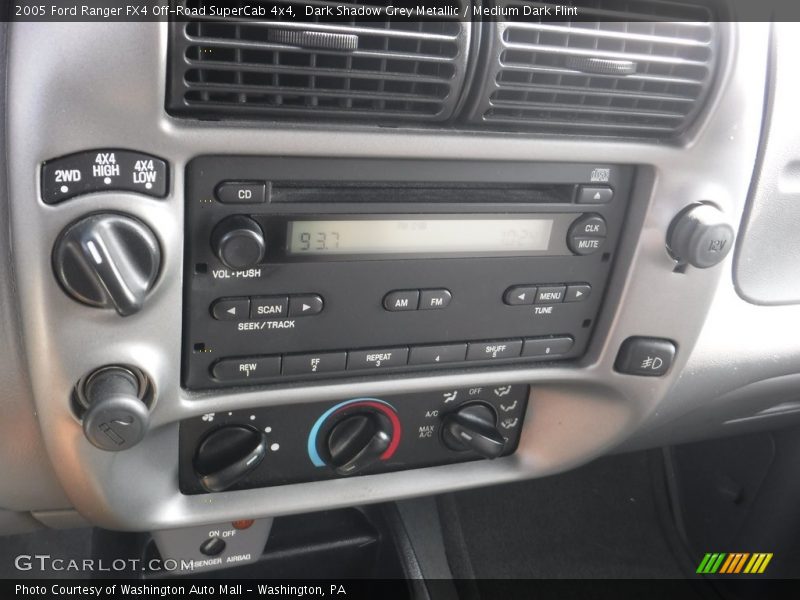 Dark Shadow Grey Metallic / Medium Dark Flint 2005 Ford Ranger FX4 Off-Road SuperCab 4x4