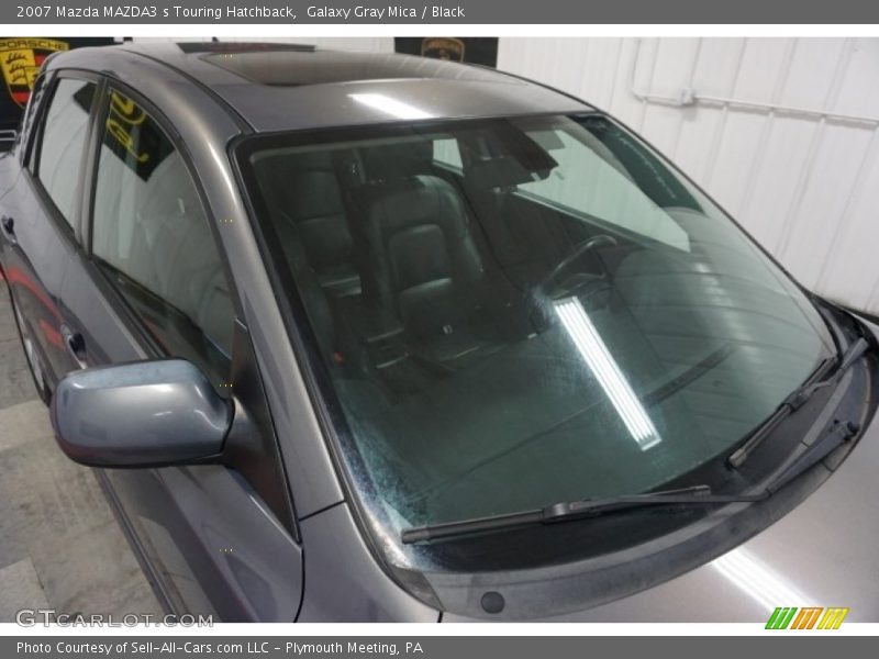 Galaxy Gray Mica / Black 2007 Mazda MAZDA3 s Touring Hatchback