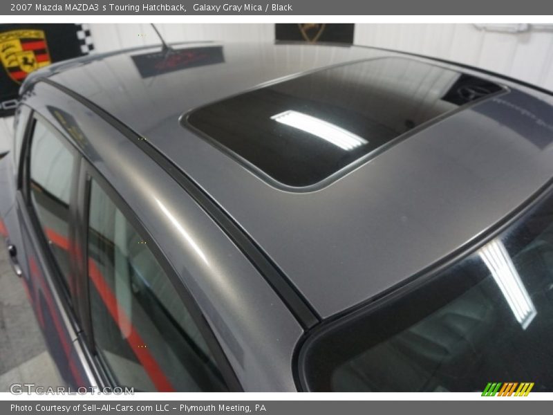 Galaxy Gray Mica / Black 2007 Mazda MAZDA3 s Touring Hatchback