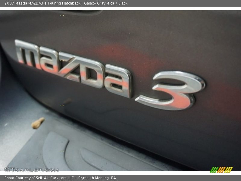 Galaxy Gray Mica / Black 2007 Mazda MAZDA3 s Touring Hatchback