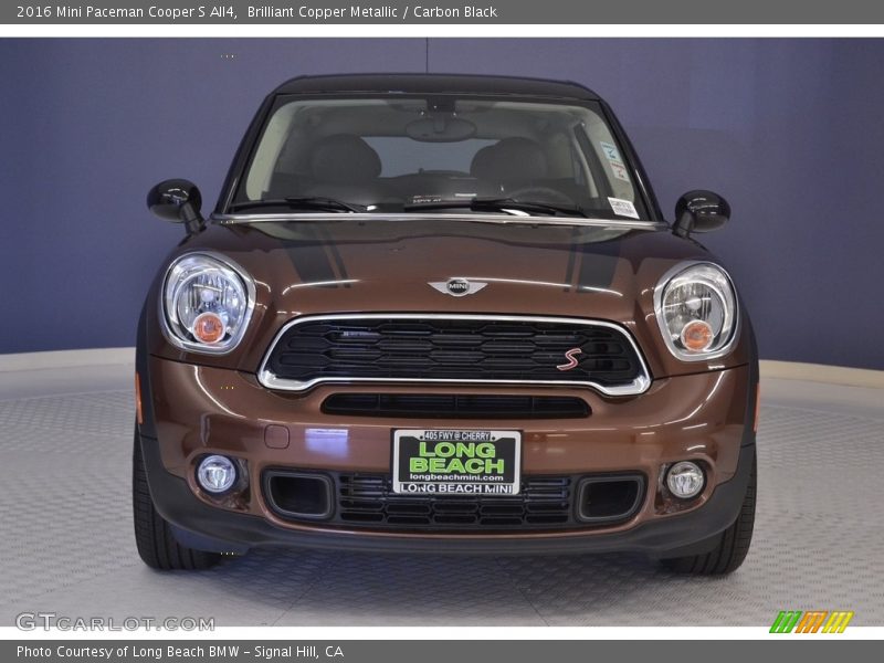 Brilliant Copper Metallic / Carbon Black 2016 Mini Paceman Cooper S All4