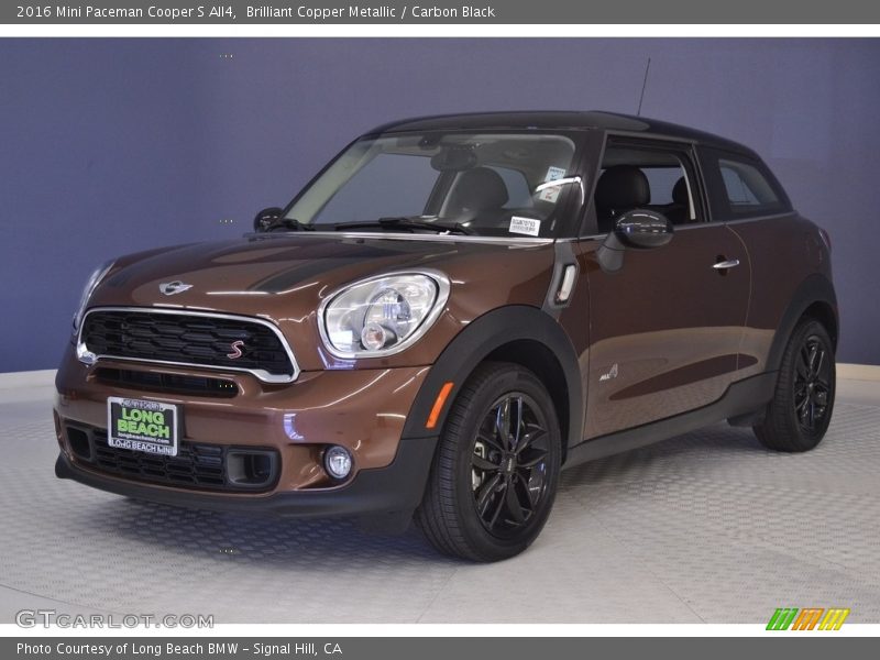 Brilliant Copper Metallic / Carbon Black 2016 Mini Paceman Cooper S All4